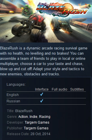 BlazeRush Steam - Click Image to Close